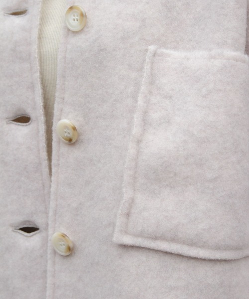 MEYAME（メヤメ） コート アウター ライトウールショートジャケット