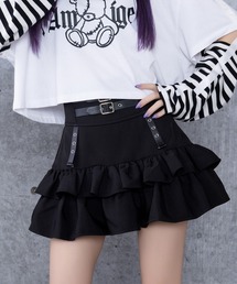 フリルスカート Amilige スカート コルセット風フリルスカート : ZOZOTOWN Yahoo