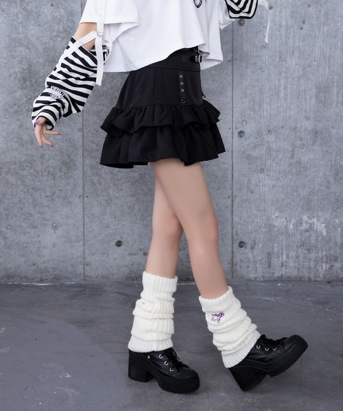 Amilige スカート コルセット風フリルスカート : ZOZOTOWN Yahoo