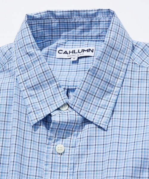 CAHLUMN シャツ CAHLUMN/カウラム Magazine Pocket Chain Stitch