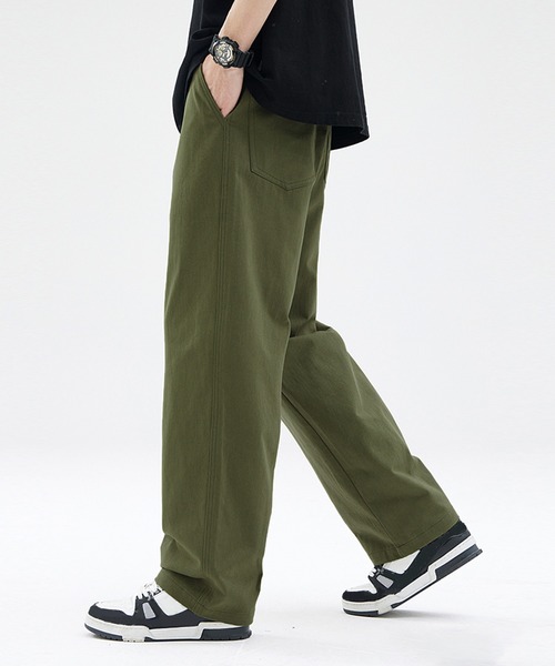 TOBEE チノパン 「Tobee」ヘビーツイルワイドストレートダブル