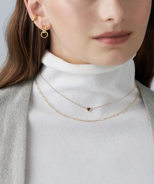 美しさ放つ♪*4℃*The Tidal Collection シルバー イヤーカフ 4℃ イヤーカフ 「The Tidal」シルバー イヤーカフ/片耳用
