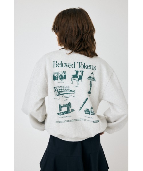 MOUSSY（マウジー） トレーナー スウェット HERITAGE プルオーバー