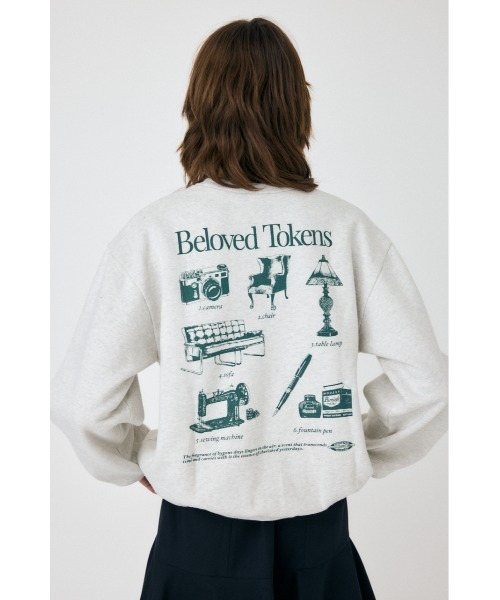 MOUSSY（マウジー） トレーナー スウェット HERITAGE プルオーバー