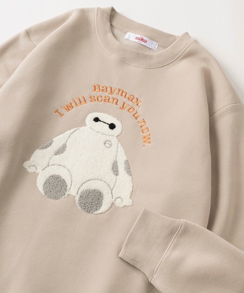 kolor×Disney　コラボトレーナー Disney（ディズニー） トレーナー スウェット 裏起毛 「Disney