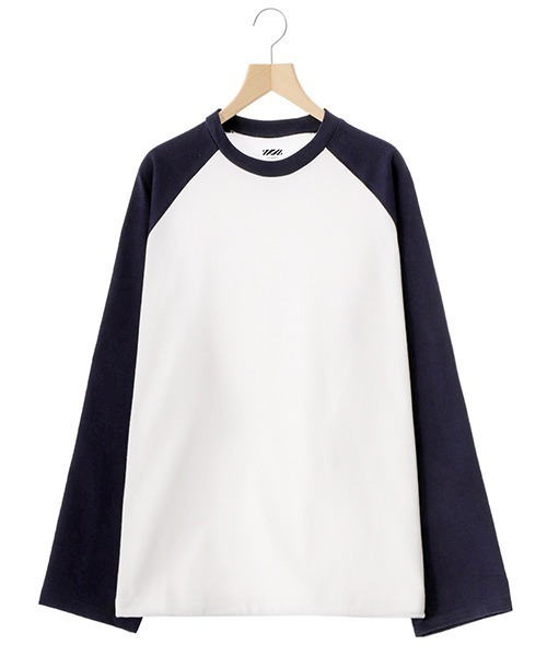 tシャツ is-ness / イズネス：BALLOON RAGLAN LONG SLEEVE T SHIRT 