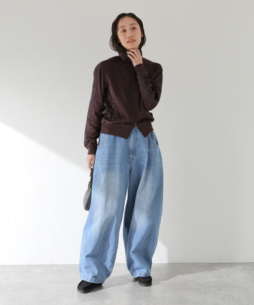 ANGLAN（アングラン） ワイドパンツ チノパン Pit Pocket Dart Chino