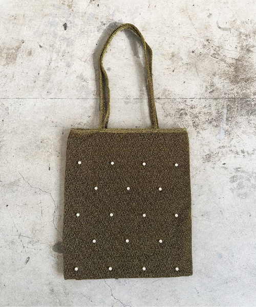 SPRUCE トートバッグ EM:パール ラメ A4｜ニミッツパールトート