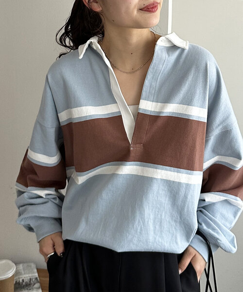 Discoat tシャツ 「ユニセックス」ビッグラガーシャツ