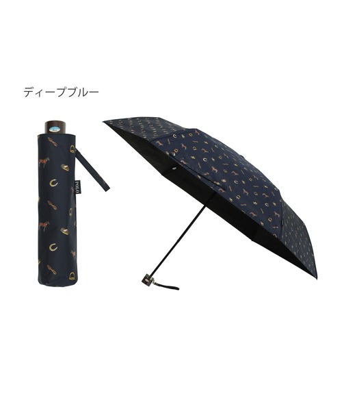 ラルフローレン メンズ 折りたたみ傘 晴雨兼用 遮熱効果 UVカット ブラック 晴雨兼用折りたたみ日傘 ドット グログラン 遮光 遮熱 UV 軽量