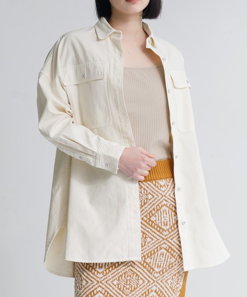ブラウス シャツ Healthy denim Almond レディース