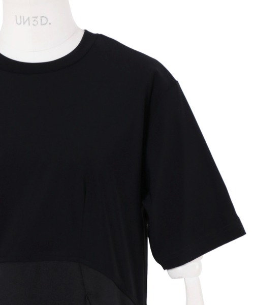UN3D. tシャツ UN3D./アンスリード/HOLE DETAIL T-SH/ホール