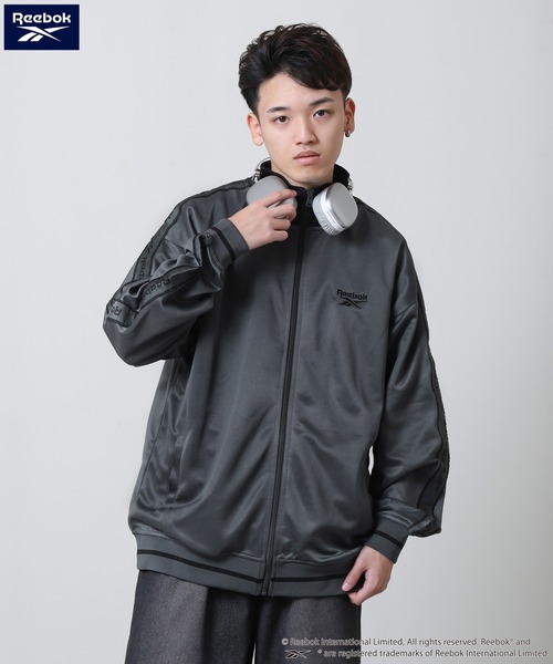 Reebok ジャージ 「REEBOK」 トラックジャケット / 袖ライン