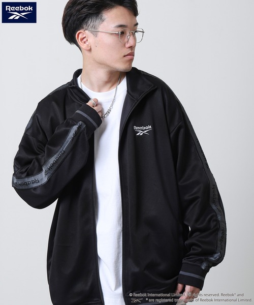 Reebok ジャージ 「REEBOK」 トラックジャケット / 袖ライン