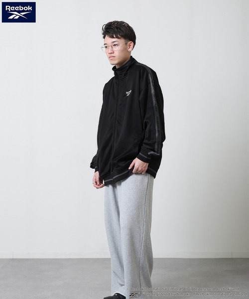 Reebok ジャージ 「REEBOK」 トラックジャケット / 袖ライン