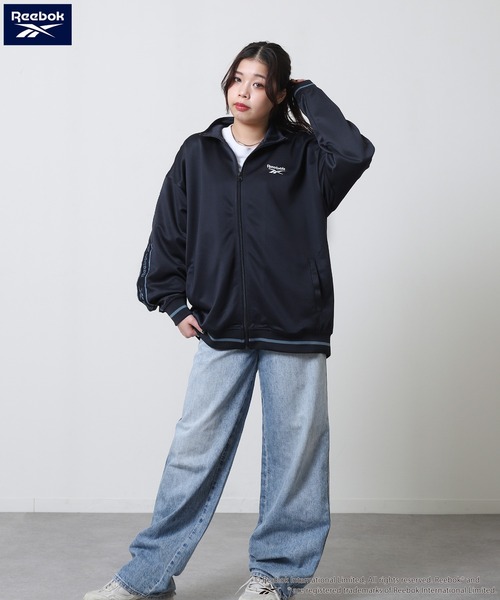 Reebok ジャージ 「REEBOK」 トラックジャケット / 袖ライン
