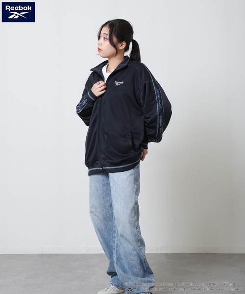 Reebok ジャージ 「REEBOK」 トラックジャケット / 袖ライン