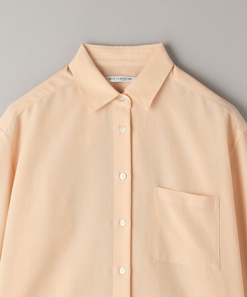 【BEAUTY & YOUTH】　シアーバックタックシャツ BEAUTY&YOUTH UNITED ARROWS｜シアー バックタック シャツ