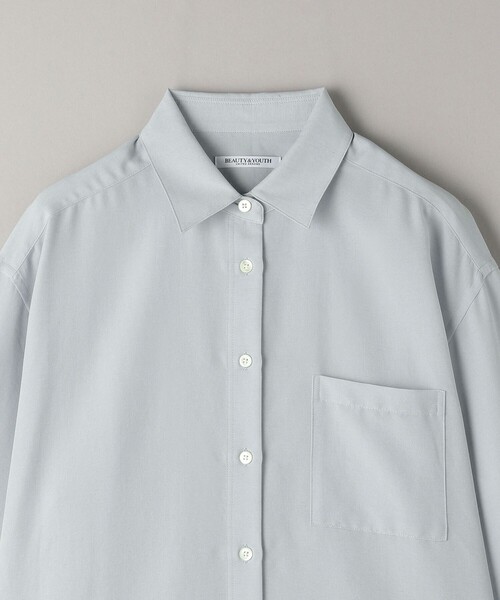 BEAUTY&YOUTH UNITED ARROWS｜シアー バックタック シャツ
