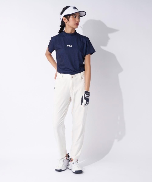 ブラウス シャツ 「FILA GOLF/フィラゴルフ」レディース半袖シャツ　吸汗速乾　UV　遮熱　接触冷感　ゴルフ レディース FILA GOLF ブラウス シャツ 「FILA GOLF/フィラゴルフ