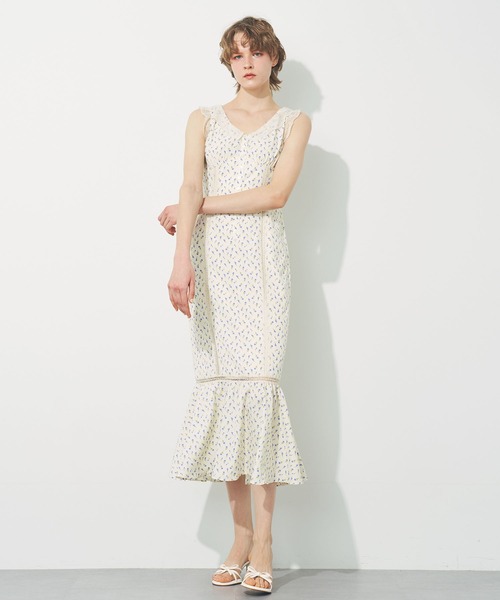 DEICY（デイシー） ワンピース ミニフラワーレースワンピース