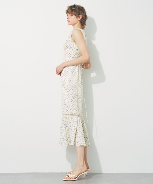 【未使用】完売品deicy ミニフラワーレースワンピース　アイボリーM DEICY（デイシー） ワンピース ミニフラワーレースワンピース