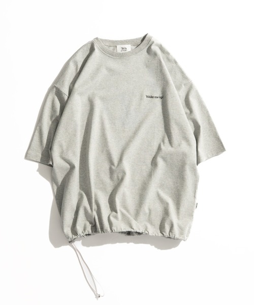 WETTEMPT tシャツ ONE SIDE DRAW CORD TEE / ワンサイドドローコードT