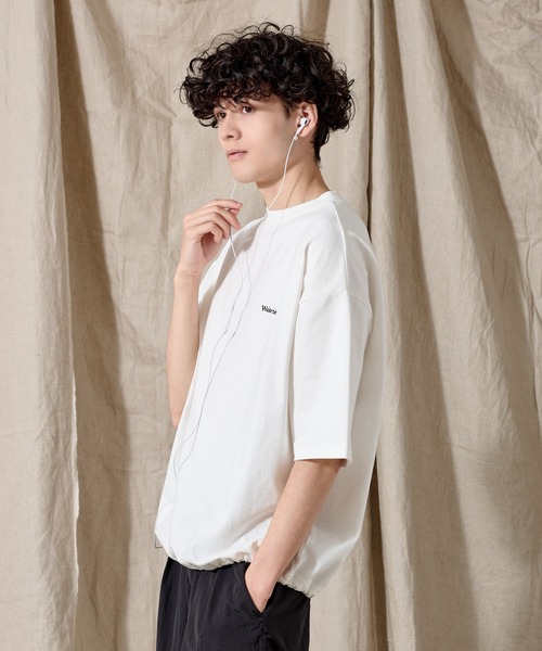 WETTEMPT tシャツ ONE SIDE DRAW CORD TEE / ワンサイドドローコードT