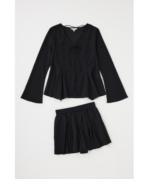 ブラウス シャツ SLEEVE FLARE シャツ＆ショーツ レディース MOUSSY ブラウス シャツ SLEEVE FLARE シャツ＆ショーツ