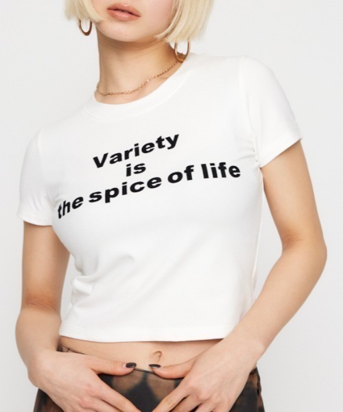 LAGUA GEM（ラグアジェム） tシャツ FROCKY PRINT Tシャツ レディース