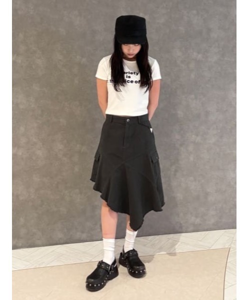 LAGUA GEM FROCKY PRINT Tシャツ FROCKY PRINT Tシャツ（Tシャツ/カットソー）｜LAGUA GEM