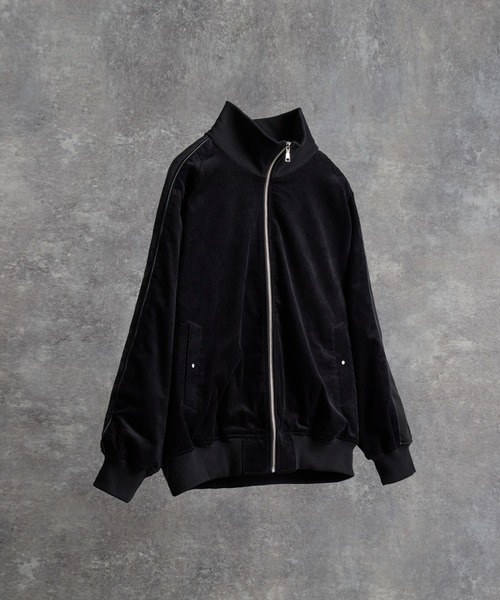 ADRER（アドラー） ジップアップブルゾン L ブラック メンズ