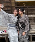 浴衣 ●レースデザイン浴衣 3点セット(キャミ...の詳細画像2