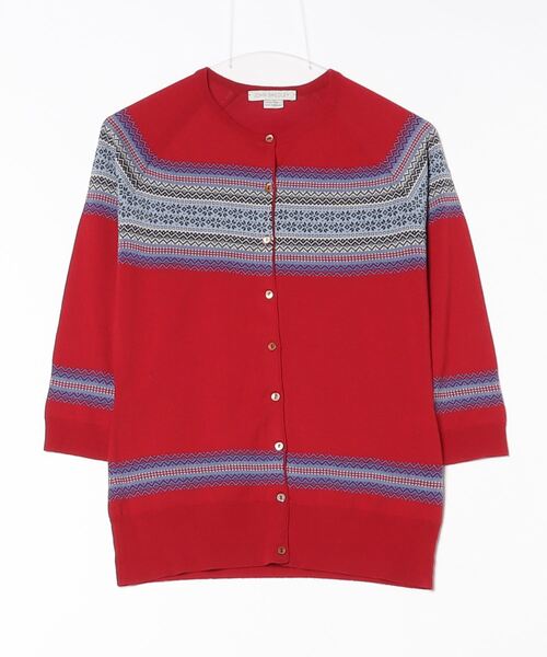 JOHN SMEDLEY（ジョンスメドレー） ニットカーディガン S ネイビー