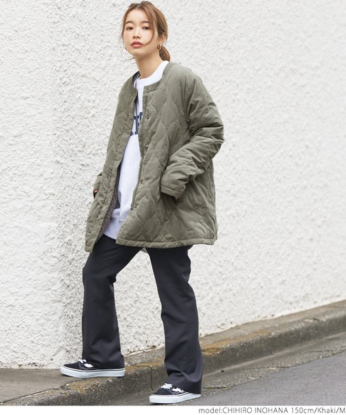 「coca（coca）」 ブルゾン M カーキ レディース_画像7