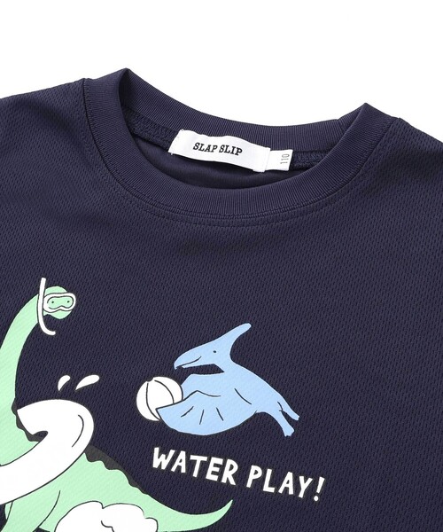 SLAP SLIP（スラップスリップ） tシャツ 「水にぬれると色が変わる