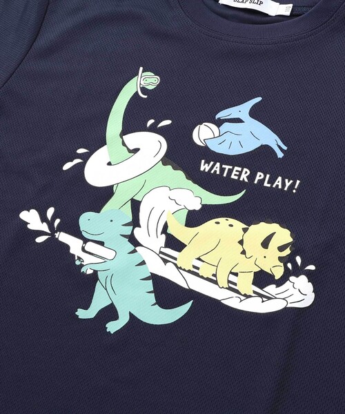 SLAP SLIP（スラップスリップ） tシャツ 「水にぬれると色が変わる