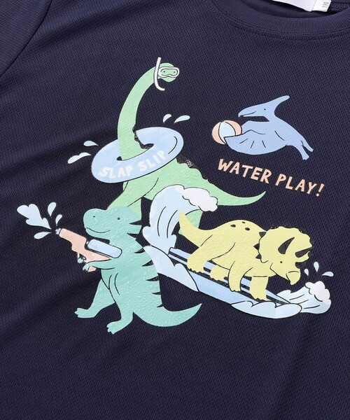 SLAP SLIP（スラップスリップ） tシャツ 「水にぬれると色が変わる