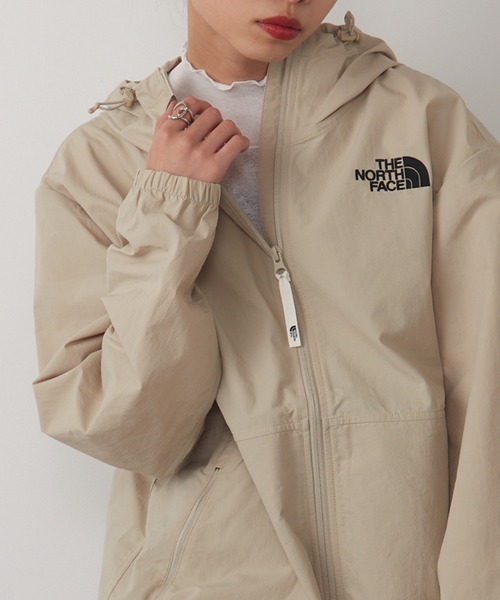 セール韓国限定★THE NORTH FACE マウンテンパーカー ベージュ M 海外限定✨ノースフェイス NEWマウンテンパーカー ベージュ×黒