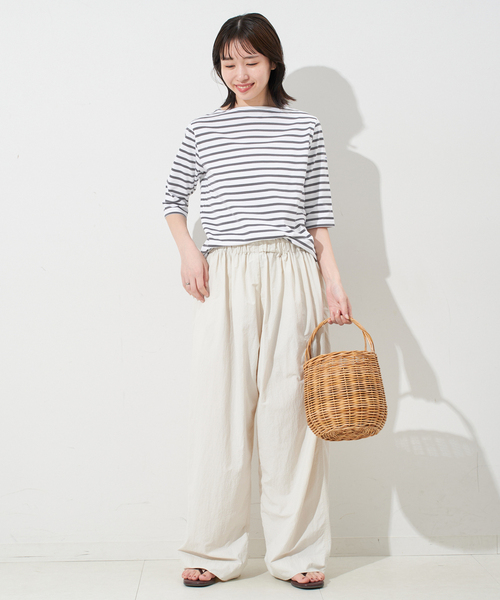 tシャツ ORCIVAL/オーシバル ゴブソデボーダーTEE #ORC0136 レディース ORCIVAL tシャツ ORCIVAL/オーシバル ゴブソデボーダーTEE