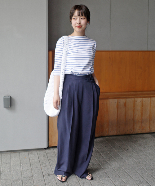 tシャツ ORCIVAL/オーシバル ゴブソデボーダーTEE #ORC0136 レディース セール】ORCIVAL/オーシバル ゴブソデボーダーTEE #ORC0136（T