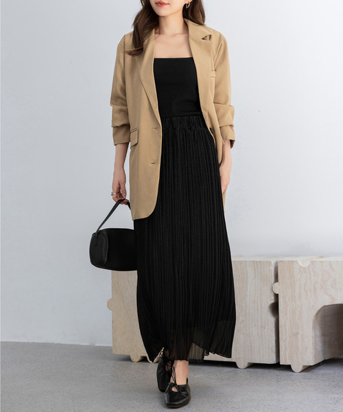 DAY CLOSET スカート レディース 程よい透け感。シアーメロウ