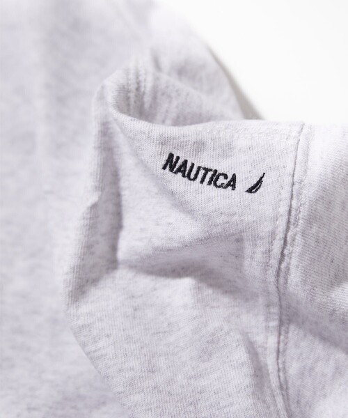 「NAUTICA」 半袖Tシャツ SMALL グレー メンズ