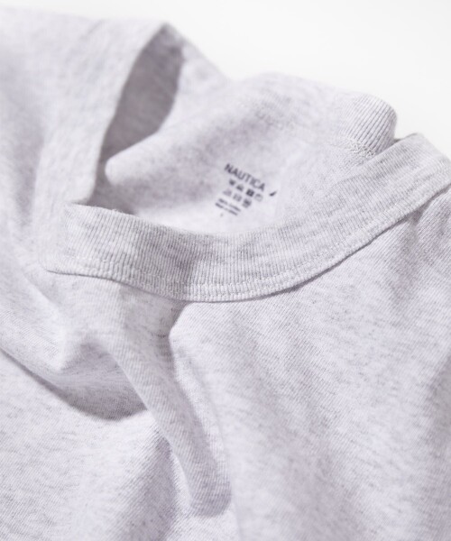 「NAUTICA」 半袖Tシャツ SMALL グレー メンズ