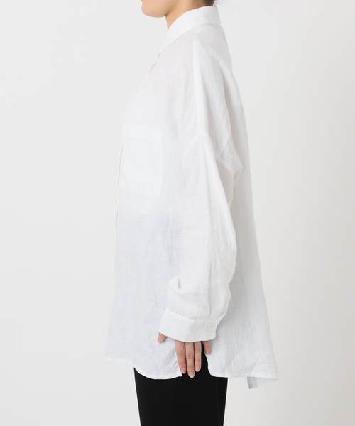 Deuxieme Classe ブラウス シャツ *New Linen ワイドシャツ