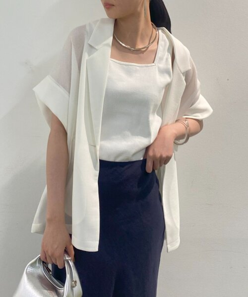 LOUNGEDRESS スクエア ロンT LOUNGEDRESS（ラウンジドレス）の