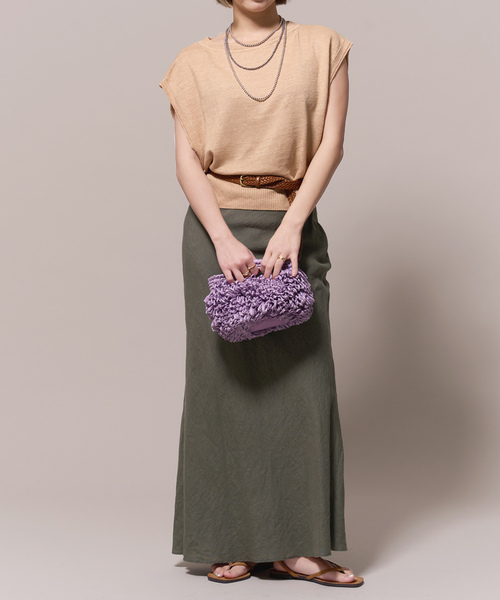 「IENA LA BOUCLE」 フレアスカート 36 ブラック レディース_画像5