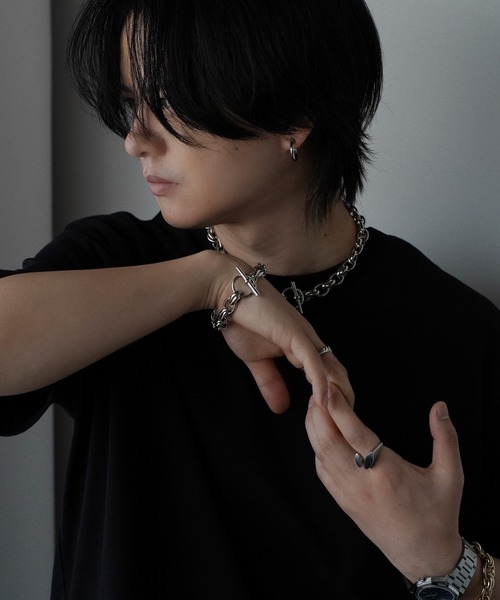 WYM LIDNM イヤリング HOOP EARRING メンズ : ZOZOTOWN Yahoo!店