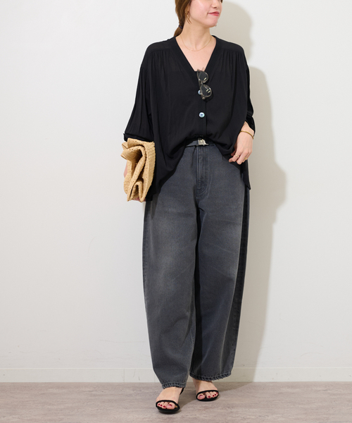 「JOURNAL STANDARD relume」 長袖ブラウス FREE イエロー レディース JOURNAL STANDARD 「JOURNAL STANDARD」 長袖ブラウス FREE