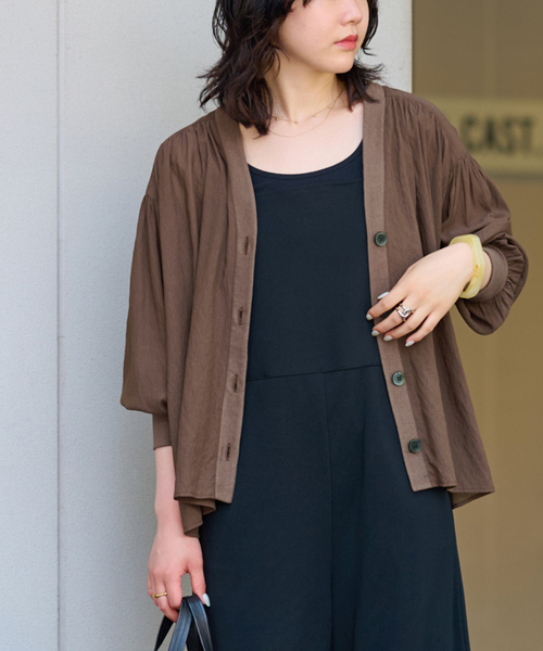 「JOURNAL STANDARD relume」 長袖ブラウス FREE ベージュ レディース JOURNAL STANDARD relume ブラウス シャツ 「追加 / 新色」T/R強